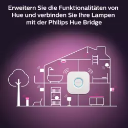 Philips Hue White & Color Ambience Xamento Deckenleuchte M Weiß