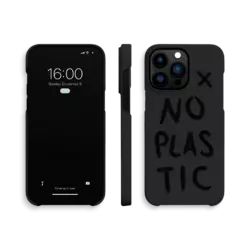 agood Back Case No plastic iPhone 14 Pro Max Charcoal Black