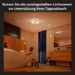 Philips Hue White & Color Ambience Xamento Deckenleuchte M Weiß