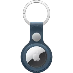 Apple AirTag Feingewebe Schlüsselanhänger Pazifikblau