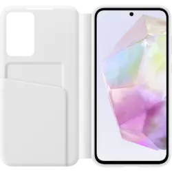 Samsung Smart View Wallet Case Galaxy A35 5G Weiß