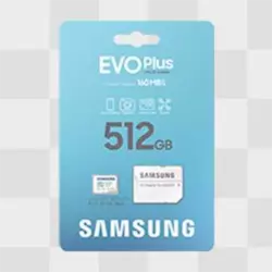 Samsung microSD Card EVO Plus 512 GB Blau