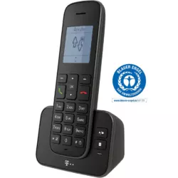 Telekom Sinus 207 Schnurloses Analog-Telefon Schwarz