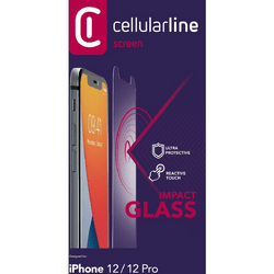 Cellularline Impact Glass Apple iPhone 12/ 12 Pro Transparent