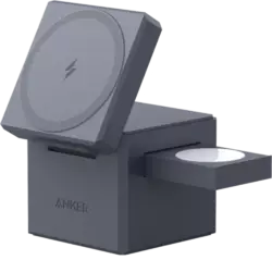 Anker 3-in-1 Cube with MagSafe Schwarz