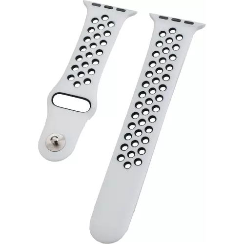 Peter Jäckel WATCH BAND Apple Watch 41/40mm (Series 4 - 9)/ 38mm (Series 1 - 3) Silicon Dual