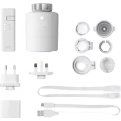 tado° Starter Kit - Smartes Heizkörper-Thermostat V3+ - Intelligente Heizungssteuerung Weiß