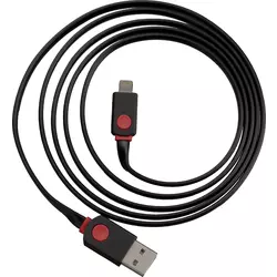 Peter Jäckel FLAT 1,5m USB Data Cable Apple Lightning mit Sync- und Ladefunktion