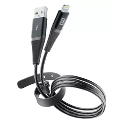 Cellularline S.p.A. Pro+ Data Cable Belt USB-A/ Apple Lightning