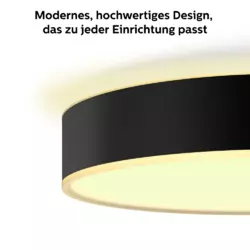 Philips Hue White Ambience Enrave Deckenleuchte S inkl. Dimmschalter Weiß