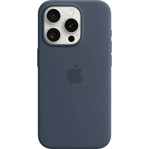 Apple Silikon Case iPhone 15 Pro mit MagSafe