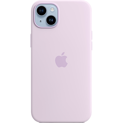 Apple Silikon Case iPhone 14 Plus Flieder
