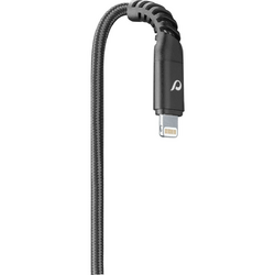 Cellularline Tetraforce Data Cable Strong 1.2m USB Typ-C/ Apple Lightning Schwarz
