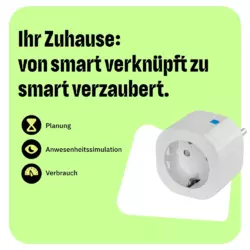 Omajin Smarter Zwischenstecker 2er Bundle Weiß