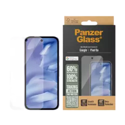 PanzerGlass Screen Protector Google Pixel 9a | Ultra-Wide Fit