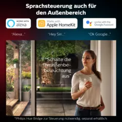 Philips Hue White & Color Ambience Centris Spot 2 flg. Weiß