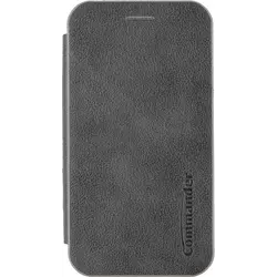 Peter Jäckel CURVE Book Case DELUXE Samsung A15 5G/ A15 4G Elegant Royal Dark Grau