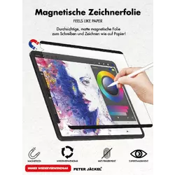 Peter Jäckel Magnet Paperlike Folie Apple iPad Pro (2021) 11/ iPad Pro (2020) 11/ iPad Pro (2018) 11/ iPad Air 4 10.9 (2020)/ iPad Air 5 10.9 (2022)