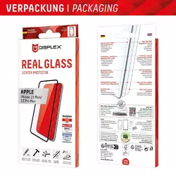 Displex Real Glass Full Cover Apple iPhone 15 Plus/15 Pro Max