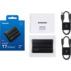 Samsung SSD T7 Shield 2 TB USB-C Black