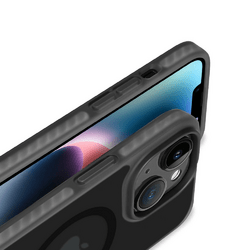 Nevox StyleShell Invisio Apple iPhone 15 Plus 6.7 MagSafe Schwarz