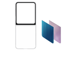 Samsung FlipSuit Case Galaxy Z Flip5 Transparent