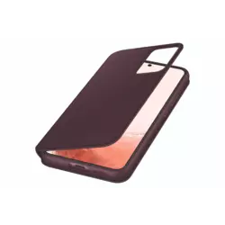 Samsung Galaxy S22+ Smart Clear View Cover Burgunder