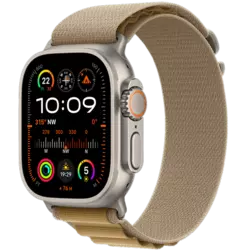 Apple Watch Ultra 2 Titan Alpine Loop Natur/Mandel Medium