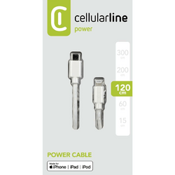 Cellularline Power Data Cable 1,2 m USB Typ-C