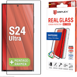 Displex Real Glass 3D + Case Samsung Galaxy S24 Ultra