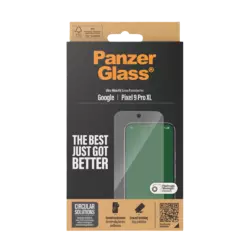 PanzerGlass Screen Protector Google Pixel 9 Pro XL | Ultra-Wide Fit