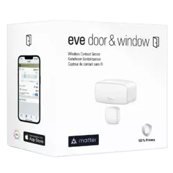 Eve Thermo + EVE Door & Windows (Matter) Smart Heizen Startset Weiß