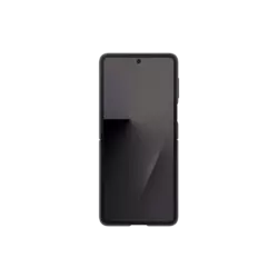 Samsung Galaxy Z Flip 7 Silicone Ring Case Black