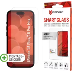 Displex Smart Glass für iPhone 15 Plus/15 Pro Max