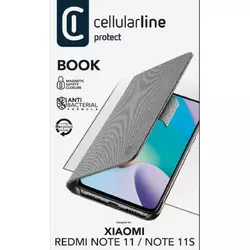 Cellularline Book Case Xiaomi Redmi Note 11 4G/ Note 11S 4G Schwarz