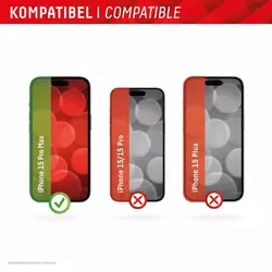 Displex Real Glass + Case Apple iPhone 15 Pro Max