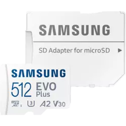 Samsung microSD Card EVO Plus 512 GB Blau