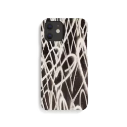 agood Case für iPhone 12 mini Grafitti Heart Black White