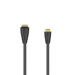 Hama HDMI™-Kabeladapter Typ-C (Mini)-Stecker - Typ-A-Kupplung vergoldet