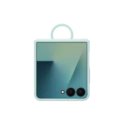 Samsung Galaxy Z Flip 7 Silicone Ring Case Mint