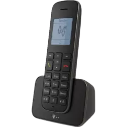 Telekom Sinus 207 Schnurloses Analog-Telefon Schwarz