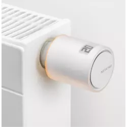 Netatmo Smarte Heizkörperthermostate - Starter-Pack mit 2 Heizkörperthermostaten, inkl. Relais Weiß