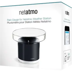 Netatmo Regenmesser Schwarz