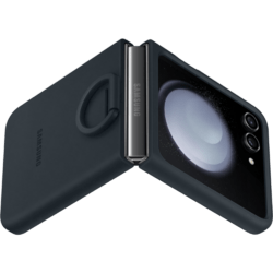 Samsung Silicone Case with Ring Galaxy Z Flip5 Indigo