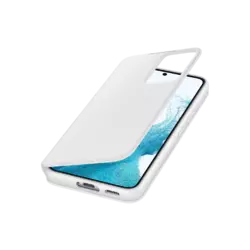 Samsung Galaxy S22 Smart Clear View Cover Weiß