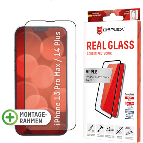 DISPLEX Real Glass FC für Apple iPhone 14 Plus, 13 Pro Max