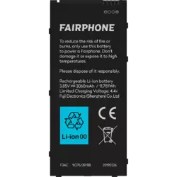 Fairphone FP3 Battery Schwarz
