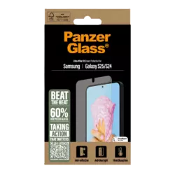 PanzerGlass All-in-One Displayschutz Samsung Galaxy S25 | S24 | Ultra Wide Fit