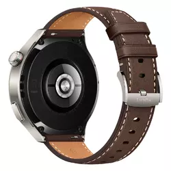 Huawei Watch 4 Pro-Classic Dark Brown Leather