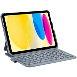 DEQSTER Slim Pro Keyboard Apple iPad Pro 12.9" / Air 13" Schwarz